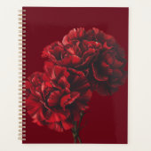 Planificateur Red Carnations (Devant)