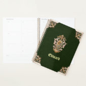 Planificateur Renaissance Style antique (Vert) (Devant avec enveloppe)