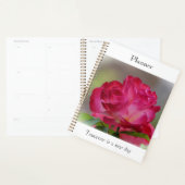 Planificateur Rose de Beauté (Devant avec enveloppe)