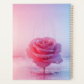 Planificateur Rose Eau Rose (Dos)
