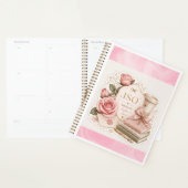 Planificateur Rose Luxe Doux (Devant avec enveloppe)