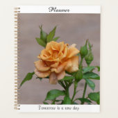 Planificateur Rose Orange (Devant)