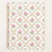 Planificateur Rose vintage (Devant)