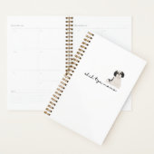 Planificateur Shih Tzu Mama (Devant avec enveloppe)