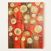 Planificateur Spiral Arbre Abstrait (Dos)