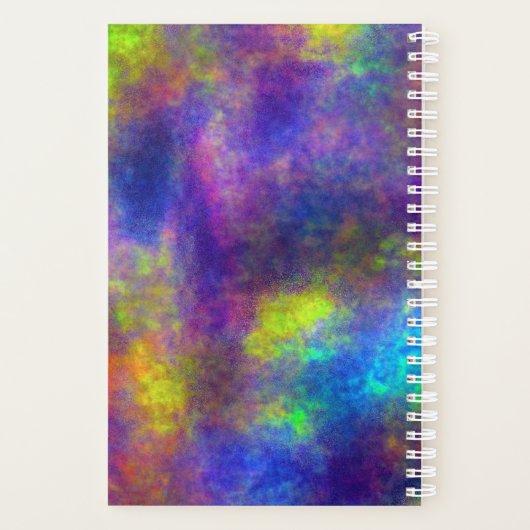 Planificateur Spiral De Travail De Dye (Dos)