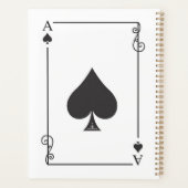 Planificateur Spiral Personnalisé | Esthétique min (Dos)