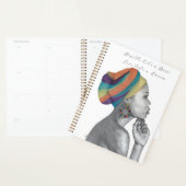 Planificateur Spiral Queen (8,5 x 11) (Devant avec enveloppe)