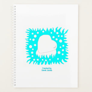 Planificateur standard du coeur des neiges d'hiver