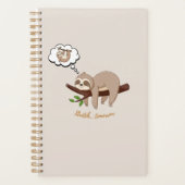 Planificateur Stretch Tomorrow Sloth | Cozy Minima (Devant)