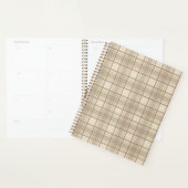 Planificateur Tartan doux (Devant avec enveloppe)