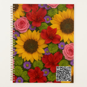 Planificateur Tournesol et Rose