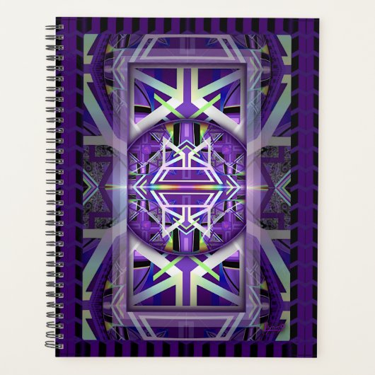 Planificateur W3 violet (Devant)