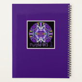 Planificateur W3 violet (Dos)