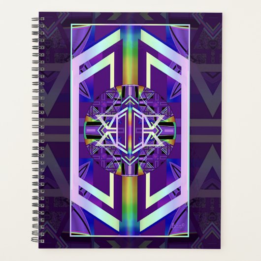 Planificateur W3 violet (Devant)