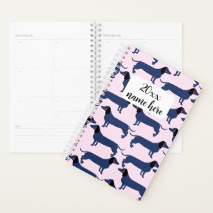 Planificateur Wiener Dog personnalisé