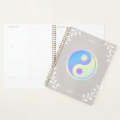 Planificateur Yin-Yang Pastel (Devant avec enveloppe)