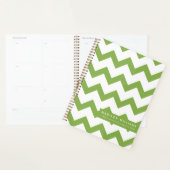 Planificateur Zigzag Moderne Minimaliste (Devant avec enveloppe)