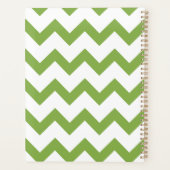 Planificateur Zigzag Moderne Minimaliste (Dos)