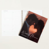 Planificateurs de couple photo élégants (Devant avec enveloppe)