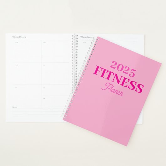 Planification de fitness 2025 (Devant avec enveloppe)