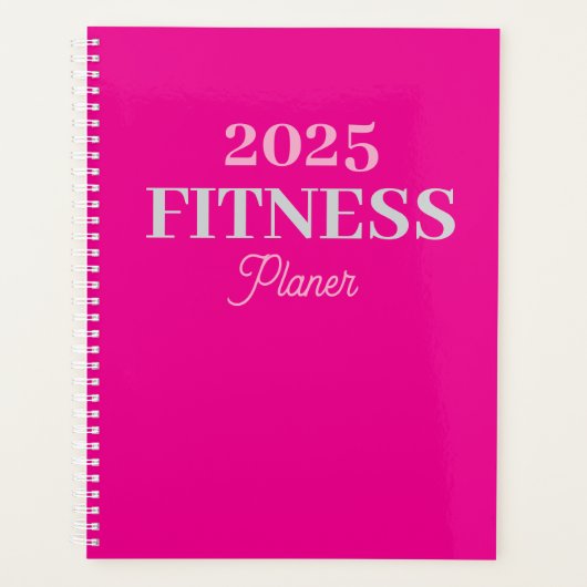 Planification de fitness 2025 (Devant)