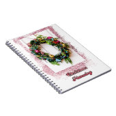Planification de Noël Pastel Wreath Carnet (Côté Droit)
