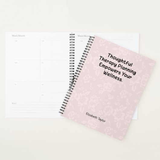 Planification de thérapie réfléchie donne les moye (Devant avec enveloppe)