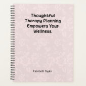 Planification de thérapie réfléchie donne les moye (Devant)