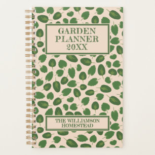 Planification du jardin Boho Nature Rustique Vert