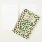 Planification du jardin Boho Nature Rustique Vert (Devant avec enveloppe)