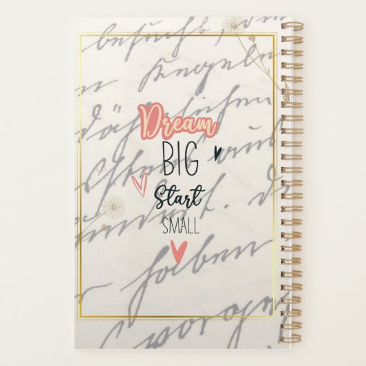 Planification sur le but Boss Baby Planner (Dos)