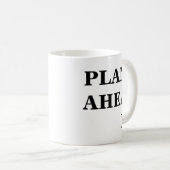 Planifier l'avenir Inspirational Funky Mug (Devant droit)