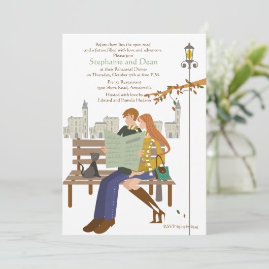 Planifier leur future invitation (Debout devant)