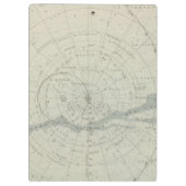 Planisphere Celeste Hemisphere Klembord (Achterkant)