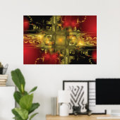 Planisphere. Poster (Thuiskantoor)