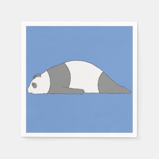 Planking Panda Servet (Voorkant)