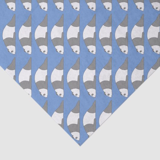 Planking Panda Tissuepapier (Detail)