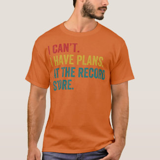 Plannen bij de platenzaak Funny Vinyl LP Collector T-shirt