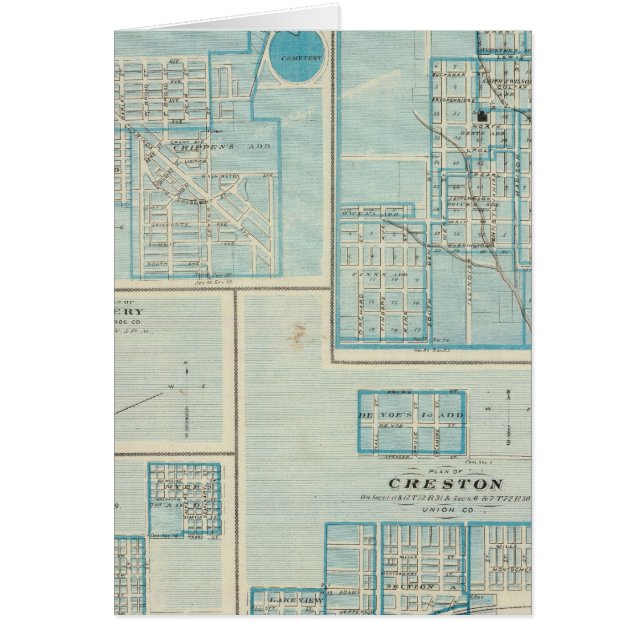 Plannen van Shenandoah, Bedford (Voorkant)