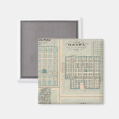 Plannen voor Sioux Rapids, Onawa, Storm Lake, Newe Magneet (Voorkant / Achterkant)