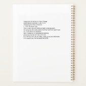 Planner (Achterkant)