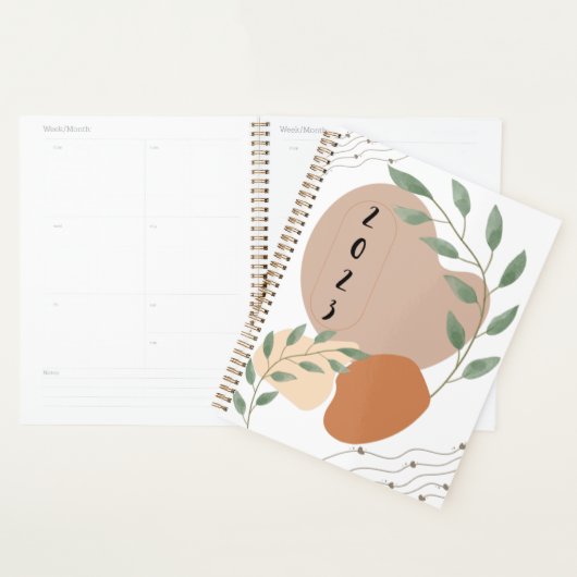 Planner 2023-2024 Waterverf Boho esthetisch (Display)