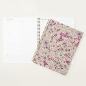 Planner 2025 Roze Grijs Bloemen (Display)