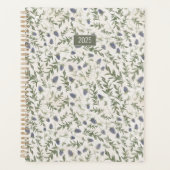 Planner 2025 Thistle Flowers (Voorkant)