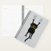 PLANNER 2026 - Planificateur de chat drôle (Devant avec enveloppe)