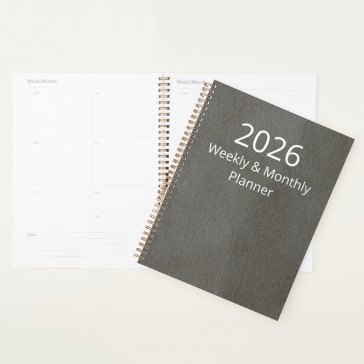 Planner 2026 Weekly and Monthly (Display)