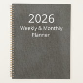Planner 2026 Weekly and Monthly (Devant)