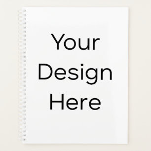 Planner 21,59 cm x 27,94 cm Hardcover Spiraal Wit
