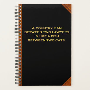 Planner Ben Franklin citeert advocaten stijl